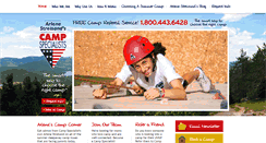 Desktop Screenshot of campspecialists.com